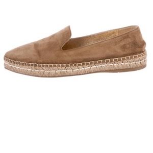 Prada Pointed Toe Suede Espadrille, 37 New!